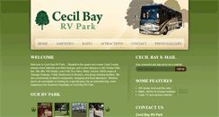 Desktop Screenshot of cecilbayrv.com